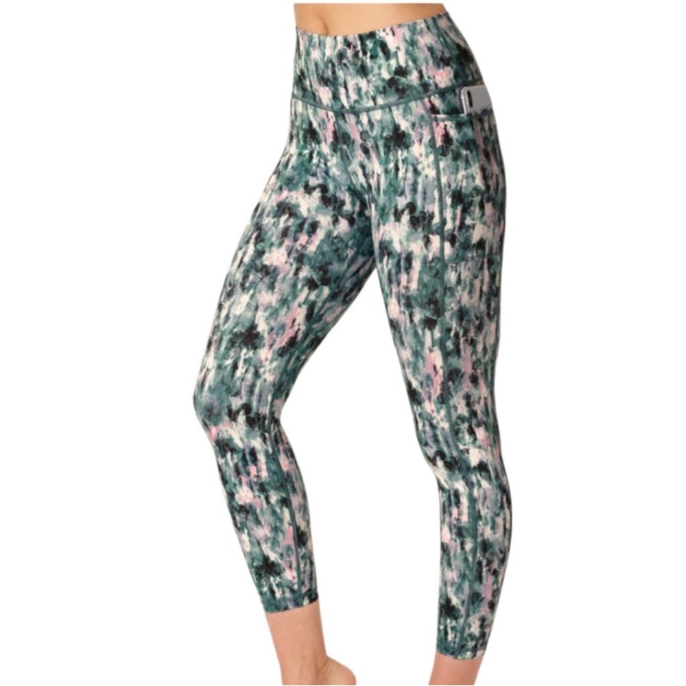 NWOT Sweaty Betty 7/8 Super Sculpt
Leggings Floral Size Large